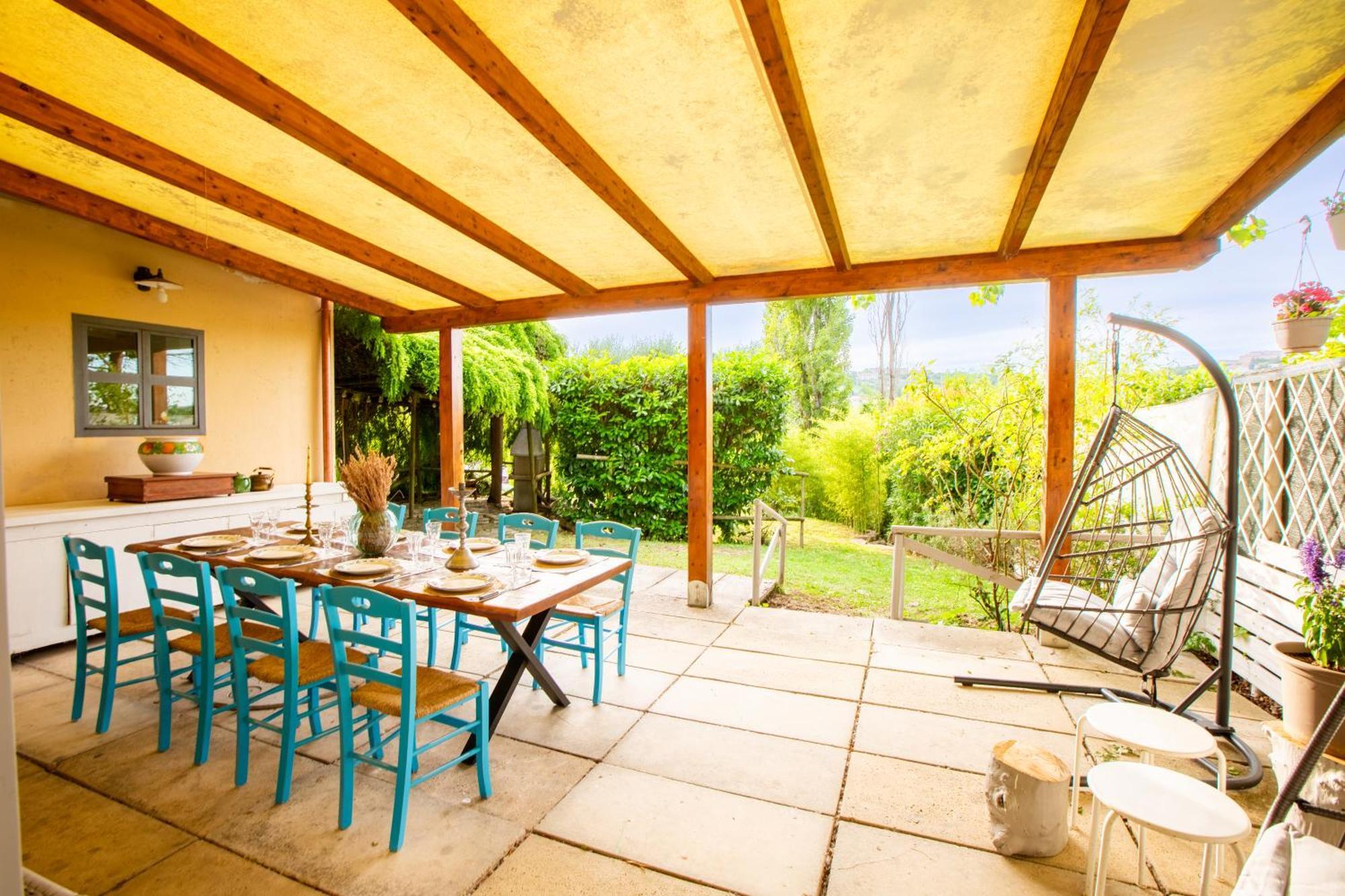 Grande Villa Storica Per Vacanze Con Giardino Privato E Piscina Ostra Exterior photo